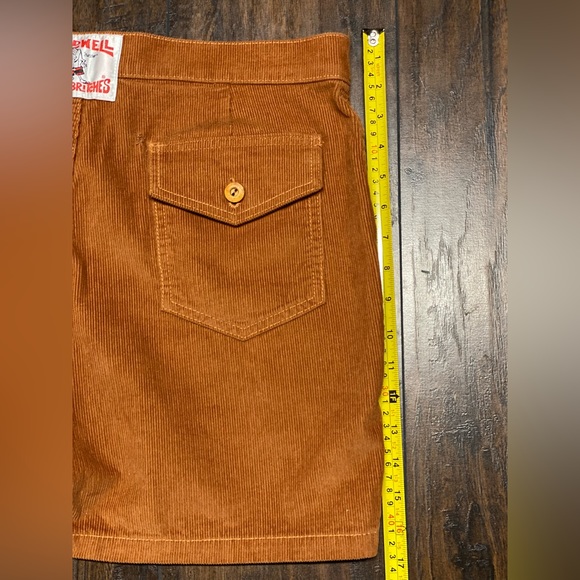 CLASSIC BIRDWELL BEACH BRITCHES SZ.32 BURNT ORANGE CORDUROY SHORTS R/$150 - Picture 2 of 16